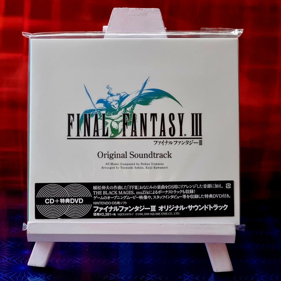 FINAL FANTASY III Original Soundtrack versión DS (incluye DVD)